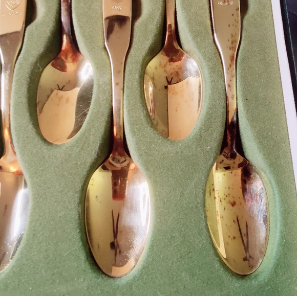 ✔️Canadian gold plated spoon collection Vintage - Picture 7 of 10